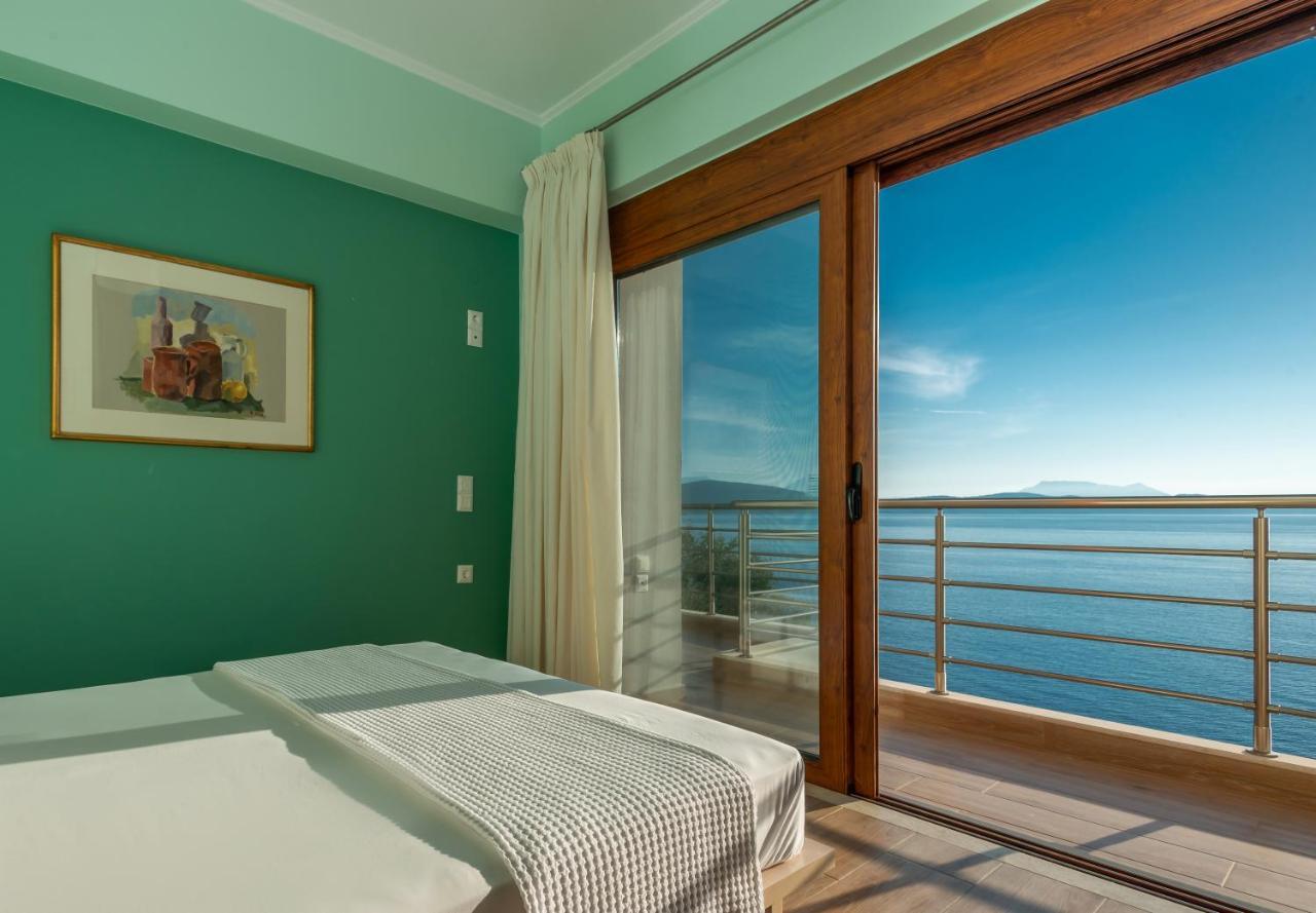 Iris Villas Lefkada - Marine Villa With Private Sea Access Sivota  Exterior photo
