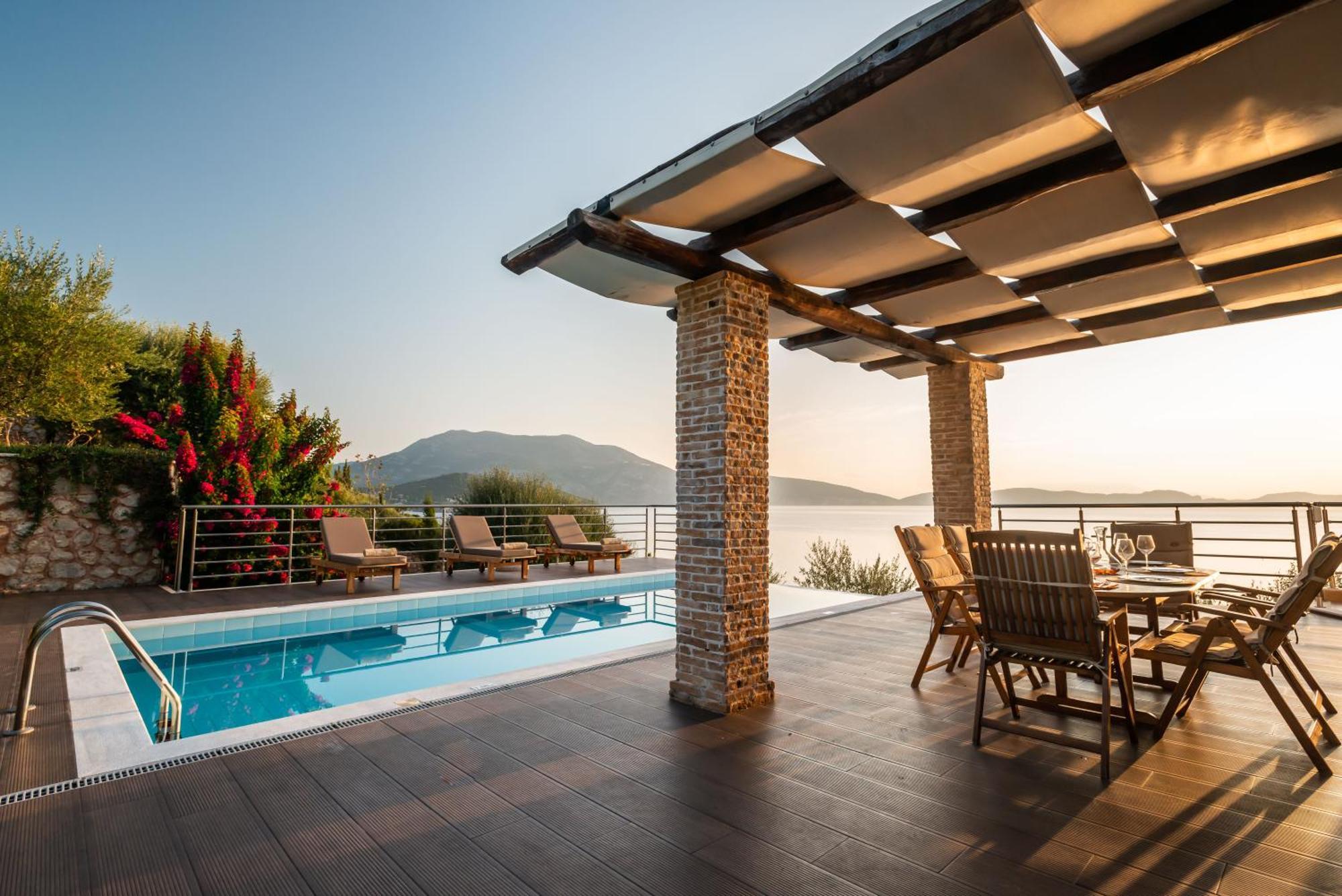 Iris Villas Lefkada - Marine Villa With Private Sea Access Sivota  Exterior photo