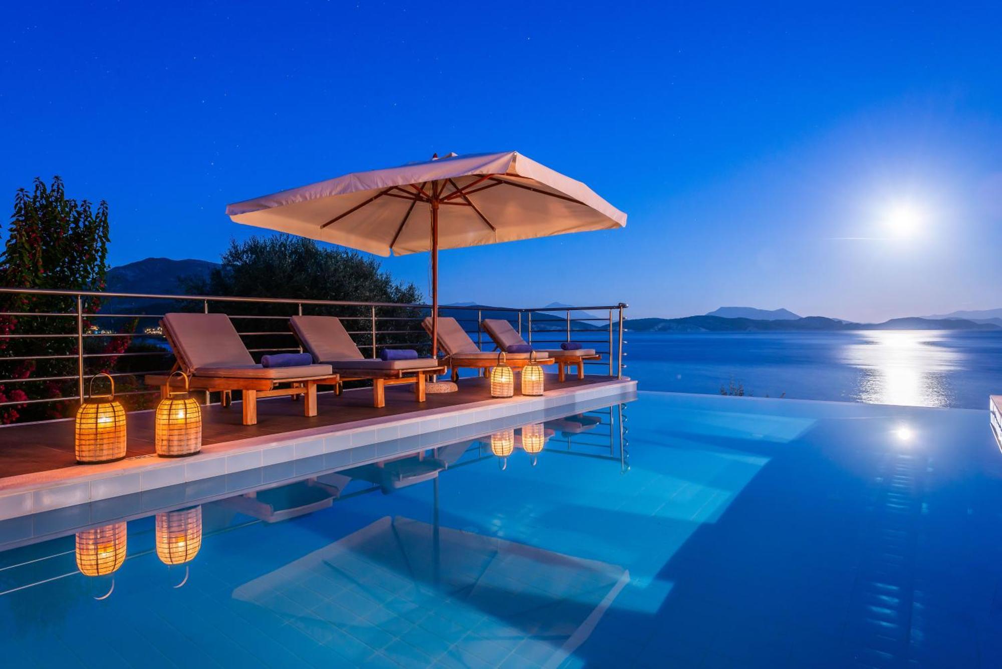 Iris Villas Lefkada - Marine Villa With Private Sea Access Sivota  Exterior photo