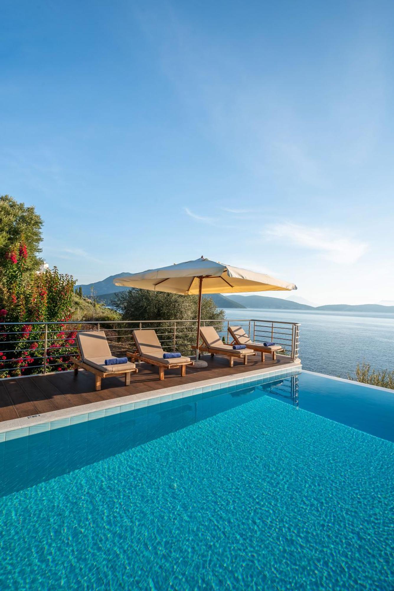 Iris Villas Lefkada - Marine Villa With Private Sea Access Sivota  Exterior photo