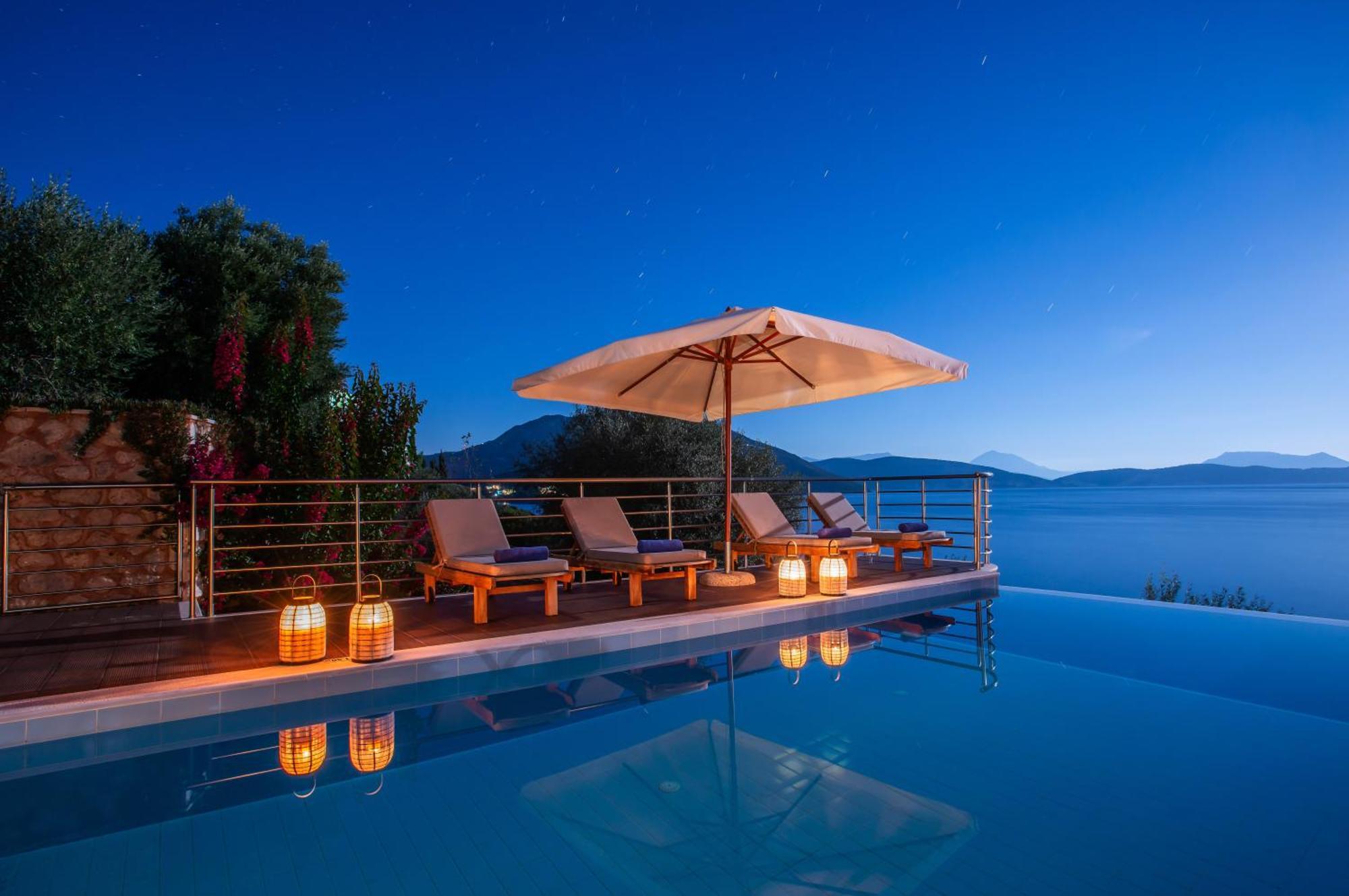 Iris Villas Lefkada - Marine Villa With Private Sea Access Sivota  Exterior photo