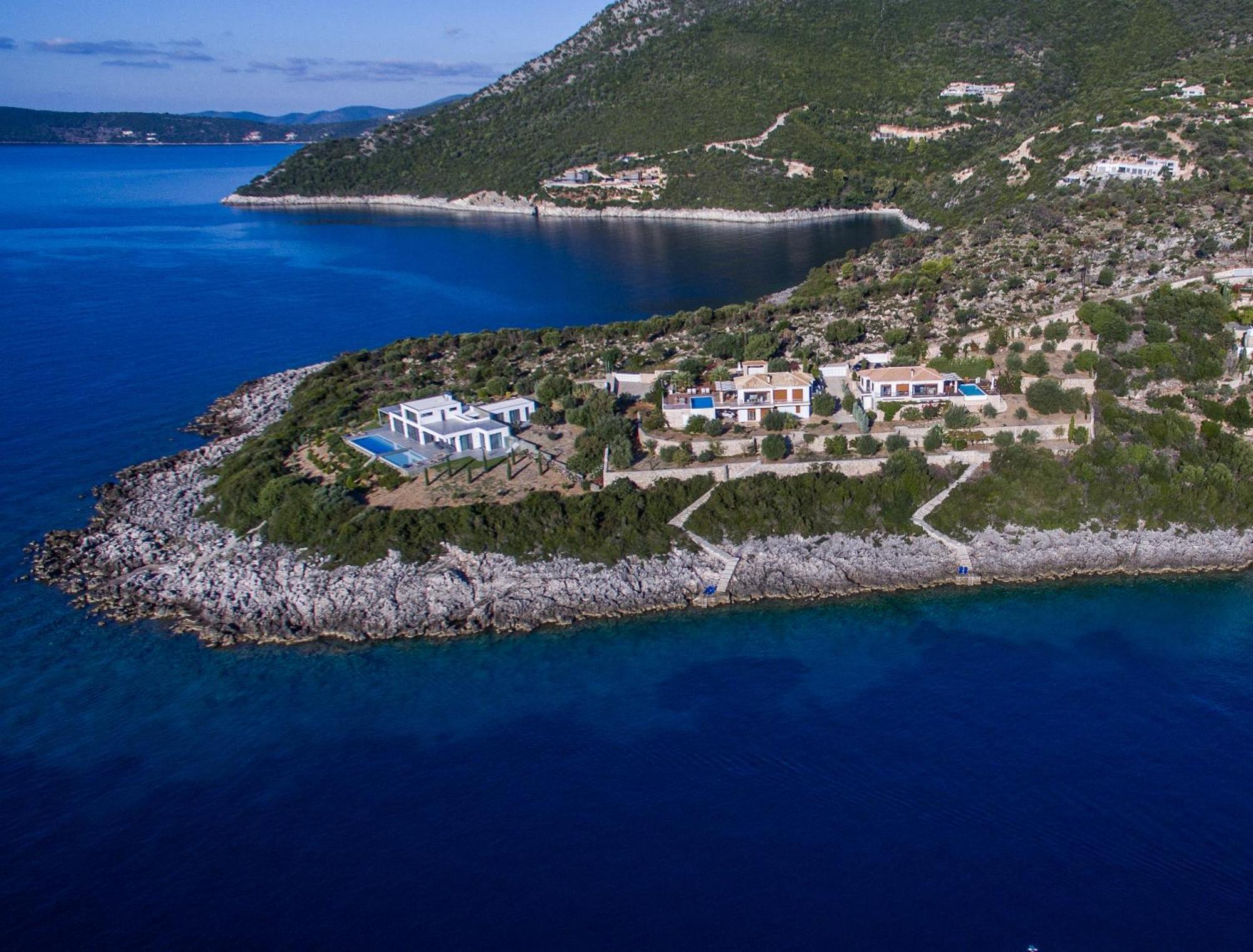 Iris Villas Lefkada - Marine Villa With Private Sea Access Sivota  Exterior photo